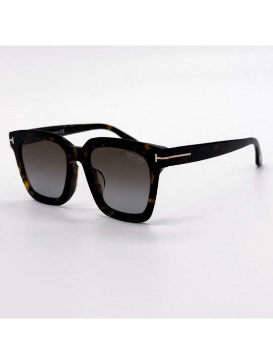 NEW TOM FORD SARI TF690F 52H POLARIZED HAVANA/BROWN WOMEN EYEWEAR FT0690/S main image 4
